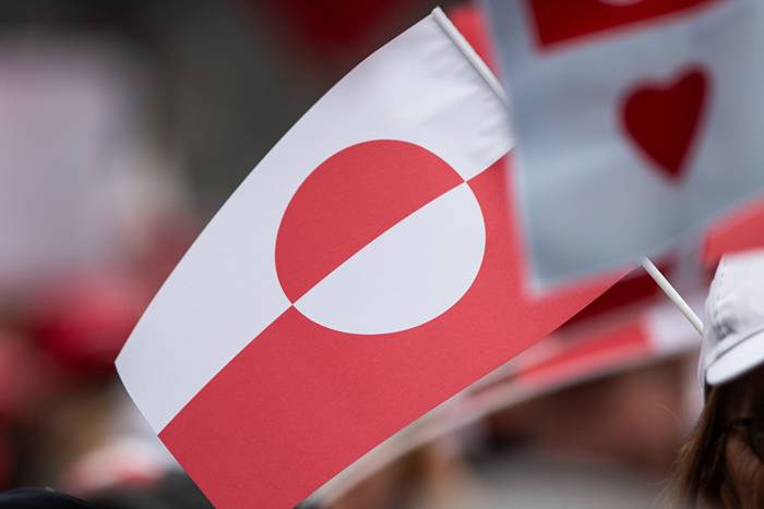 Gr&ouml;nlands flagga hissad &ndash; i Landskrona