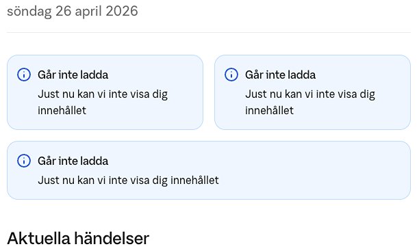 JUST NU: Strul hos SBAB
