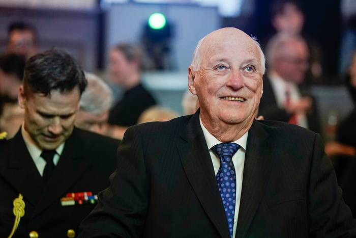 Beskedet om Kung Harald