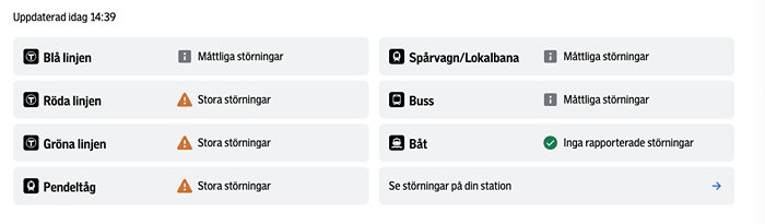 Stora störningar – igen