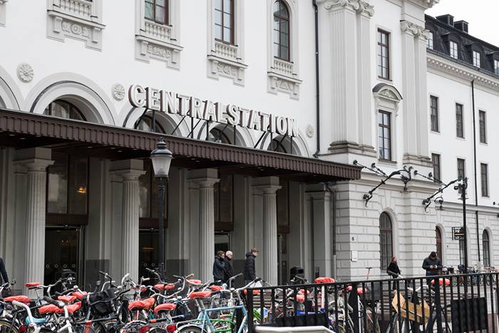 JUST NU: Centralen utryms