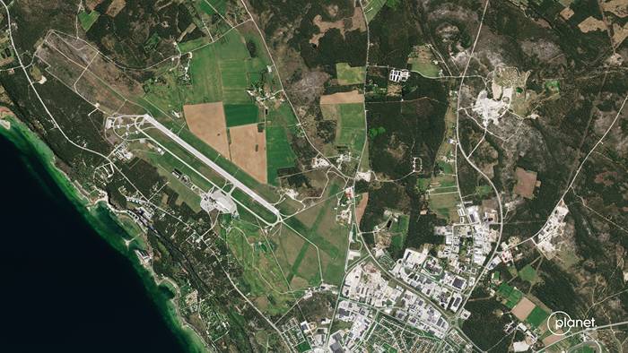 Sveriges f&ouml;rsta satellitbilder &auml;r h&auml;r