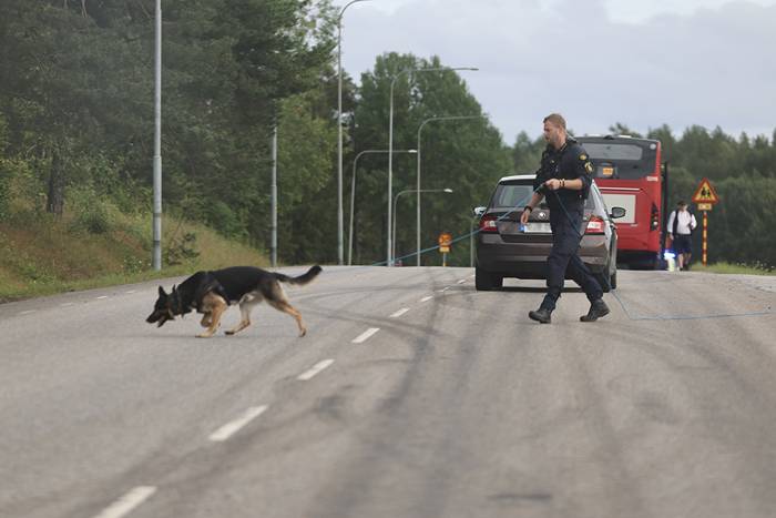 Man skjuten i Upplands Väsby