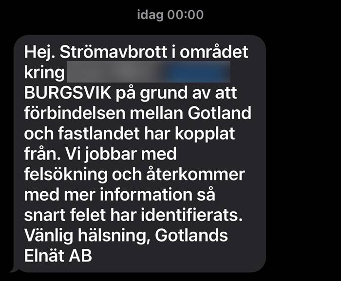 Strömlöst på Gotland