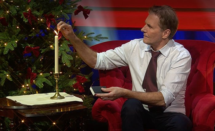 Leijnegard tänder ljus i SVT