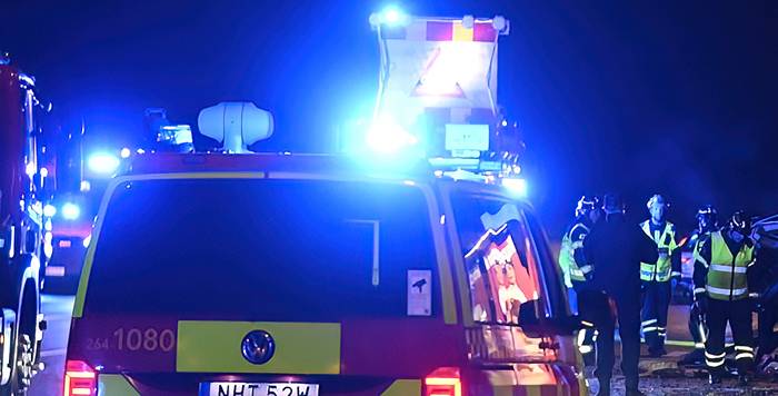 Tre unga män skadade efter olycka i Helsingborg