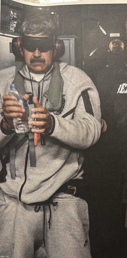 Bilden p&aring; gripne Maduro