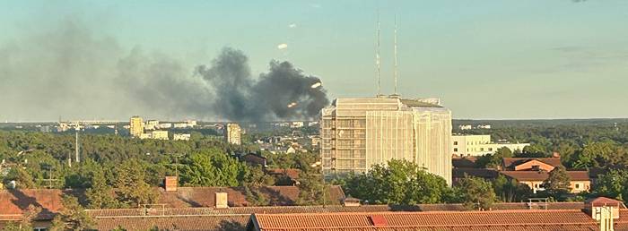 Brand i industribyggnad