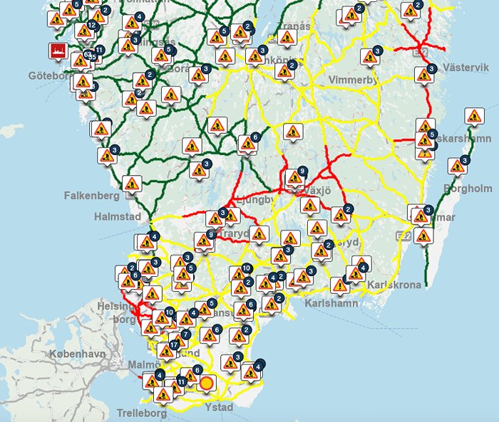 Trafikverket: ”Alla resurser är ute”