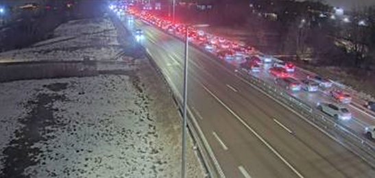 Person p&aring;k&ouml;rd p&aring; E6