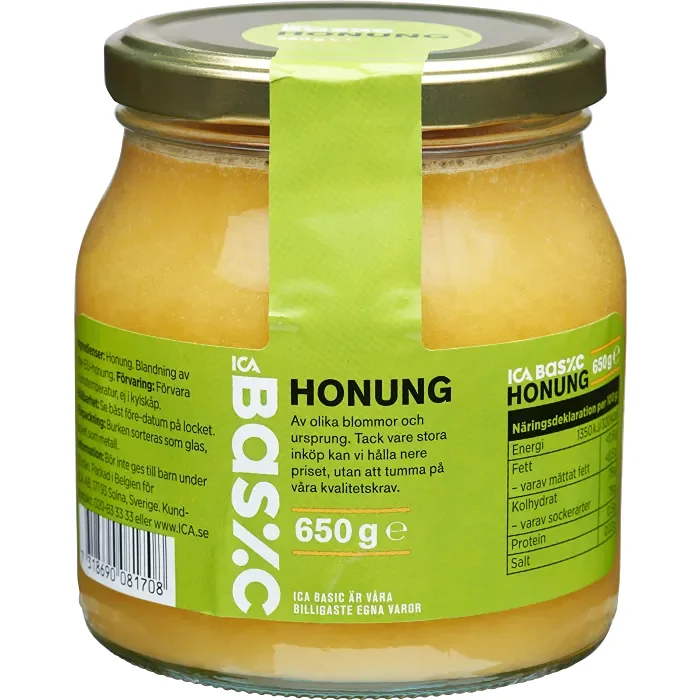 Icas honung förbjuds: Förfalskad