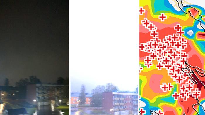 Åskoväder – 1 000 blixtar i norr