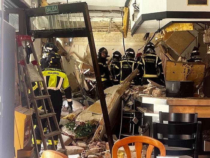 Explosion på bar i Spanien