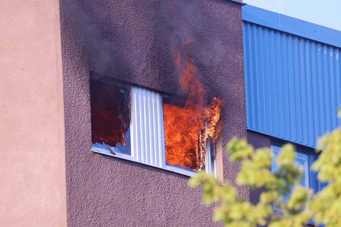 L&auml;genhetsbrand i Akalla